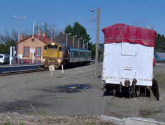 
DC 4323 on the train to Masterton, Carterton, September 2009